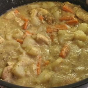 herbed chicken stew